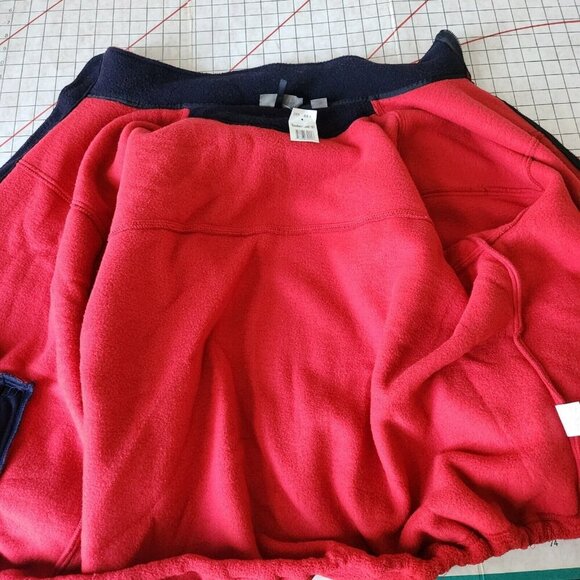 Timberland Mens Fleece Jacket Size 2X Full Zip Red Vintage 90s Y2K New w/tags - Picture 14 of 16